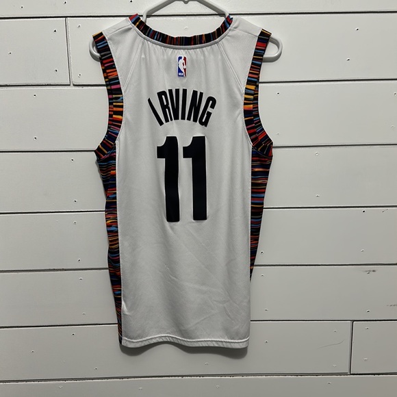 #11 Kyrie Irving New York Nets jersey 2019-2020 season - Picture 2 of 7